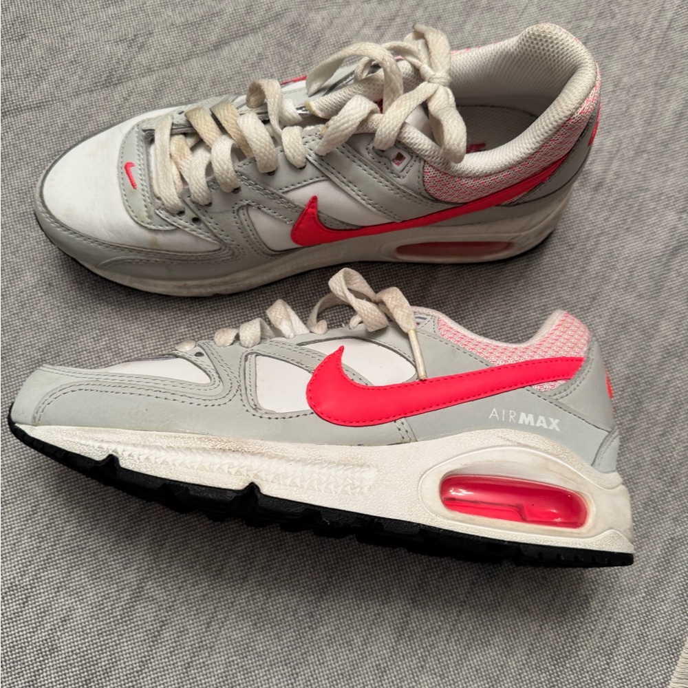 Nike Air Max with Pink and Gray Highlights